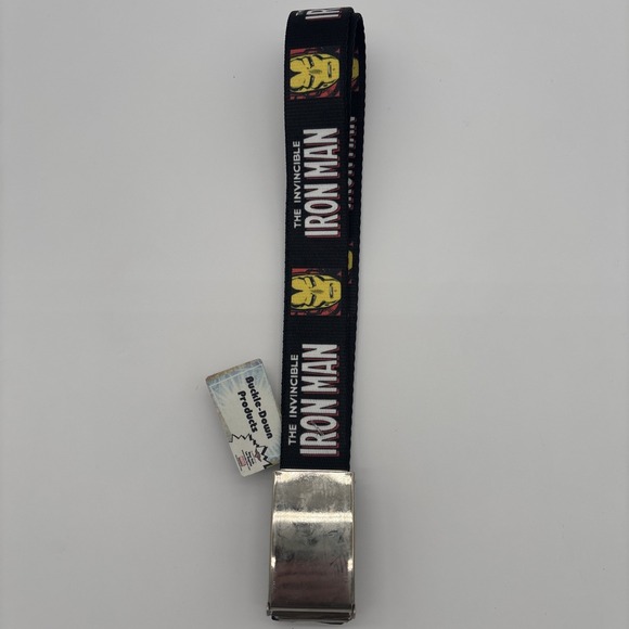 Marvel Buckle Down Iron‎ Man Belt - Picture 2 of 3